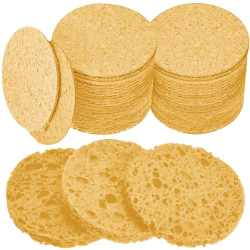 Esponjas faciales comprimidas Removedor de maquillaje natural Esponjas cosméticas Limpieza Facial diaria Exfoliantes Regalos