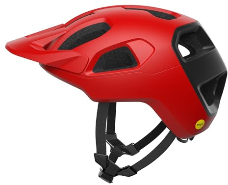 POC Cularis Fahrradhelm - Leichter und gut belüfteter Mountainbike Helm mit MIPS Schutz, Erweiterte Schutzzonen am Hinterkopf, Fidlock Schnalle