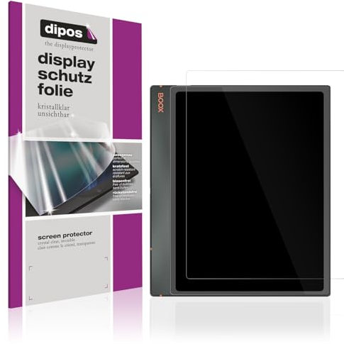 dipos I 2x Schutzfolie klar kompatibel mit Onyx Boox Note Air3 C Folie Displayschutzfolie