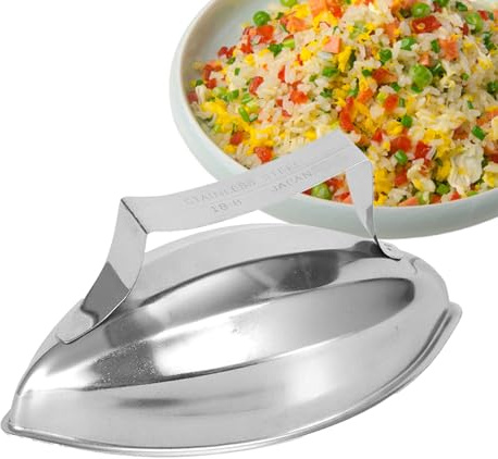Lesunbak Stampo per omurice in acciaio inossidabile, stampo per riso in acciaio inossidabile, stampo per riso Shaper per riso, stampo per onigiri, stampo per riso a forma di zucca, stampi da cucina