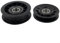 Eawfgtuw Set puleggia folle per tosaerba, puleggia folle a V di ricambio e kit puleggia piatta GX20286 GX20287, diametro esterno 2 7/8 e 3 3/8, diametro interno 1,5 cm