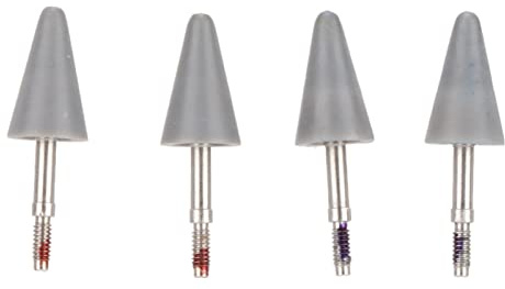 Nutriess Stylus-Spitzen, 4 Stück, Flexible, weiche Spitzen, Ersatz, einfache Installation, Schreiben, Zeichenstift für den täglichen Gebrauch des Hu awei M Pencil