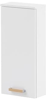 Schildmeyer Hängeschrank Duo 146532, kreideweiß, 32,7 x 16,2 x 72,3 cm