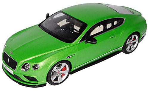 alles-meine.de GmbH Bentley Continental GT V8 Coupe Grün Nr 77 1/18 GT Spirit Modell Auto mit individiuellem Wunschkennzeichen