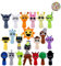 Generisch Sprunki Incredibox Kuscheltier Plüschspielzeug Stofftiere Mit 55 Aufkleber, Sp-runki Plüschtier, Kuschelig, Robust & Umweltfreundlich for Halloween, Christmas (Stil 5 (mit 55 Aufkleber))