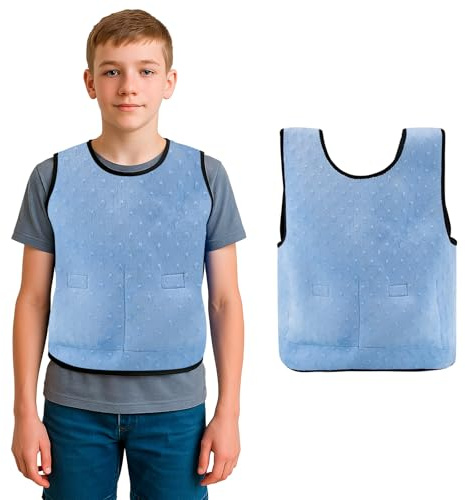Gewichtsweste Kinder Kompressionsweste ADHS Autismus Blau L