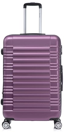 Boleedy Valise Rigide Cabine 20″ (55cm),ABS Durable Léger,Trolley de Voyage avec 4 roulettes 360°,Suitcase Pas Cher,Bagage Cabine,Soute Avion 20kg