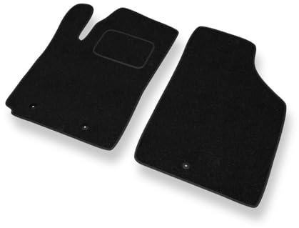 Mossa - Fußmatten Auto kompatibel mit Hyundai i10 I (2007-2012) - schwarz Automatten Autoteppiche 2