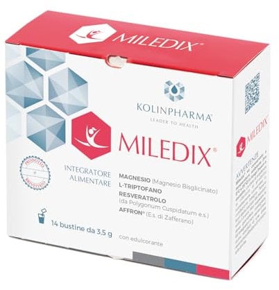 KOLINPHARMA® MILEDIX® 14 bustine - L’integratore alimentare per il benessere durante il ciclo mestruale