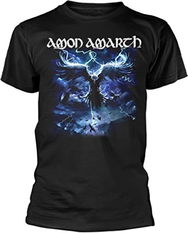Plastic Head Amon Amarth 'Raven's Flight' (Black) T-Shirt (Large)