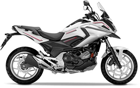 KIT ADESIVI CARENA COMPATIBILE PER HONDA NC 750 X ARROW STYLE FS-NC750X(NWS) (Bianco)