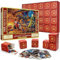 Christmas Advent Calendar, 2023 Christmas Jigsaw Puzzles Advent Calendar Decorations 24 Days Christmas Advent Calendar with 1008 Pieces Puzzles Fun Birthday Christmas Gifts for Kids Adults (E)