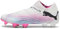 PUMA Herren MacBook Pro Uhr, White Black Poison Pink, 44 EU