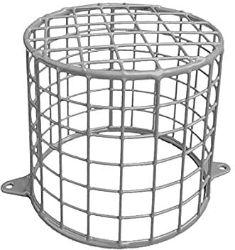 All weather Anti Vandal CCTV camera Cage/Guard Opal- 16cm (dia) x 16cm (dep)
