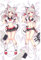 FZYUYU-Azur Lane IJN Yudachi Pretty Maiden Doppelseitige Umarmungen, Prinzessin Anime Kissenbezug Dakimakura Geschenke für Anime-Fans-40x120cm