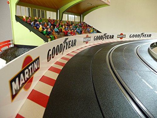 Slotcar LEITPLANKE Bande + Aufkleber 6cm x 200cm für Carrera DIGITAL