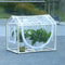 NNXHWY Mini Invernadero Portátil, Pequeña Casa Caliente para Interiores, Invernadero Portátil Resistente, Casa de Plantas con Protección contra Congelación de Invierno con Ventana (S)