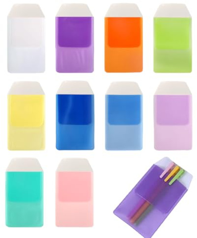 Porta Penne Infermieri da Tasca, 10 pezzi portapenne da Tasca per Infermiere, portapenne da Tasca per Infermiere, Astuccio Per Matite In Pvc, Portapenne da Taschino, per Scuola, Ospedale, Ufficio
