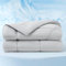 BEDSURE Kühldecke Bett Sommerdecke 240x220 - Kühldecken zum Schlafen Bettdecke 240x220 - Arc-Chill Q-Max 0,4 Doppelseitige Kühlende Decke Leicht Bettdecke Ohne Bezug Cooling Blanket Oeko-TEX, Grau
