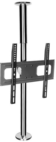 WENWENLEE Soporte de Suelo para TV portátil - Soporte de Suelo para TV LCD con Pantalla giratoria de 360 Grados, Estante Giratorio para Pared divisoria, Base giratoria para TV, Compatible co