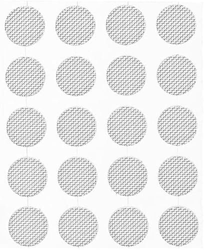 20pcs Earphone Dust Network Shell Steel Mesh 4mm 4.2mm 4.7mm 5mm in-Ear Headphones Parts Self-adhere Headset Replacements Accessories(4.2mm) Useful