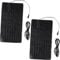 BELLIFFY 2pcs 3 Heating Pad Heating Pad Heater Crab Heater Warming Bed Pu Black