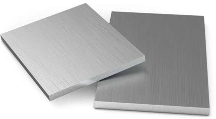 LanMaiXun 2 piezas 4mm×300mm×300mm Foglio di lega di alluminio 1060, piastra di alluminio sottile