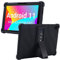 MEMELOKA Funda para TCL Tab 8V 8 Pulgadas, Carcasa Protectora Antigolpes de Silicona Suave con Soporte[Antiarañazos][Antideslizante], Negro