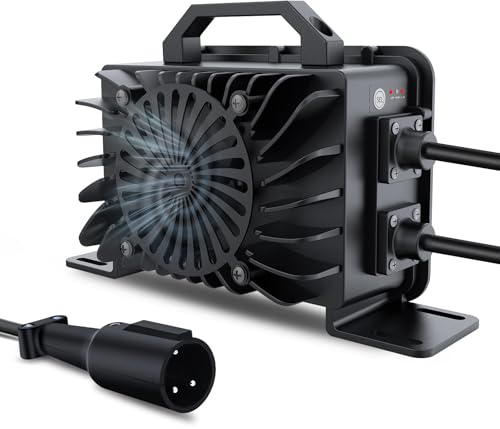 48V 15A Club Car Golf cart 48v Smart Charger 48 Volt IP65 Compatible with 48V Lead-Acid Lithium LiFePO4 Battery Charger