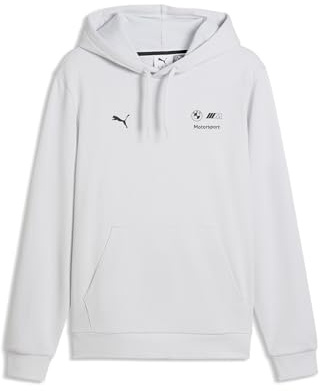 PUMA Herren BMW M Motorsport Essentials Hoodie L, Silver Mist Gray