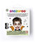 Snazaroo 1172086 Kinderschminke Mini Set Vampir, 3 Schminkfarben, Farben: Rot, Weiß, Schwarz, 1 Pinsel, 1 Schwämmchen