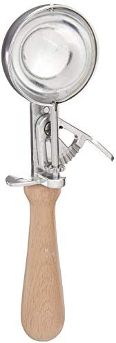 Fox Run 8664 Vintage Trigger Ice Cream Scoop, Aluminum