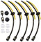 AISEN 5x Universal Benzinfilter kit Benzinschlauch Grommet für Freischneider Rasentrimmer Motorsense Timbertech Tarus Fuxtec Aram-Trade Stenson Brast Heckenschere Hochentaster 4 in 1 Multitool