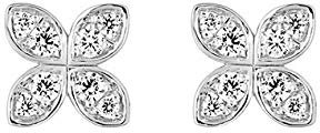 Ohrringe Ohrstecker Diamant Weißgold 18K – Lucky One Schmuck