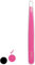 MJW Pince à épiler professionnelle en acier inoxydable -Incliné Pincettes à épiler Pour Visage Épilation Pour hommes et femmes- Pince à épiler de précision pour poils incarnés (Pink)