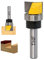 TXHF 8mm Schaft Bündigfräser, Hartmetall Spitze Professionelle Holzbearbeitung Cutter Werkzeuge mit Kugellager