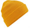 Beechfield B52N Organic Cotton Waffle Beanie - Mustard
