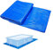 Ruolin Alfombrilla Rectangular para Piscina Azul, Paño de Piso Plegable para Piscina Protector de Suelo Piscina Adecuado para Piscinas, Hinchables y Piscinas para Niños