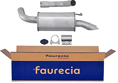 HELLA 8LD 366 030-361 Endschalldämpfer - Easy2Fit Kit - hinten - zweiteilig | Kompatibel mit: FORD MONDEO III Turnier