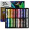 Mont Marte Pastelli a Olio Extra Morbidi 26pz, Colori Brillanti Assortiti, Vivaci e Burrosi, Pastelli Artistici Versatili per Sfumare, Stratificare e Sfumare, Ideali per Arte, Artigianato e Disegnare