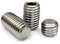 Lot de 25 vis à tête hexagonale M10 x 10 mm en acier inoxydable 304 - Vis à tête plate - Vis supérieure métrique - Vis d'arrêt DIN916