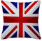 Überwurf Kissen Fall Quadratisch Kissenbezug,Union Jack-Flagge Großbritannien,Home Dekorative Sofa Sessel Schlafzimmer Wohnzimmer 45x 45cm
