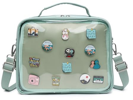 CHERRY SAUCE Dopamine Ita Bag Rucksack, Oxford, Umhängetasche, Kuriertasche, Umhängetasche, 30-grün, Benutzerdefiniert