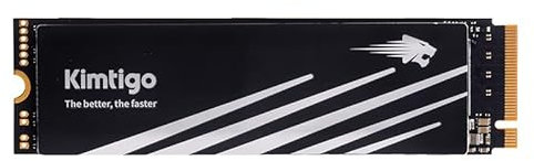 kimtigo Unidad SSD M.2 2280 NVMe de 1TB PCIe Gen 4x4 interna de estado sólido (velocidad de lectura/escritura de hasta 4800/4600 MB/s) 3D NAND