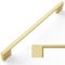 Amerdeco 10 Pack Brushed Gold Cabinet Pulls 7.5 Inch(192MM) Hole Centers Kitchen Cabinet Hardware Cupboard Handles Drawer Pulls AM008