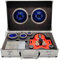 Tiled Up 9-Piece Diamond Drill Bit Set, 15/25/35/45/60mm Tile Hole Saw, Angle Grinder for Glass, Porcelain, Ceramic, Granite and Stone, Stainless Steel Tile Cutter (Silver)