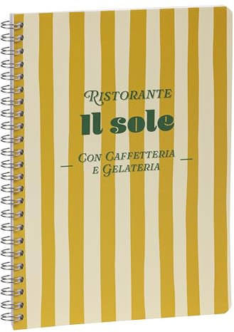 Clairefontaine 116264C - Notizheft / Kladde mit Doppelspirale, Dolce Amore, DIN A5 14,8x21cm, 74 Blatt, 90g, liniert, sortiert, 1 Stück