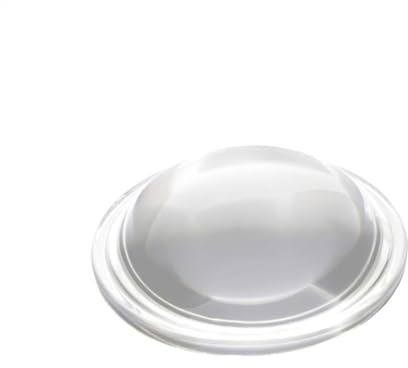 NevPuose Double Convex Lens - Labs Double Convex Glass Lens, Round Double Convex Optical Glass Lens | Fiber Protective Lens, Optical Glass Flat-Convex Lens, Optically Worked Glass Lens, Lens for Lab