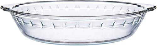Heat-Resistant Glass Bakeware Set - Round Oven-Safe Baking Pans for Microwave, Oven & Fridge, Tempered Glass - 8 Inch & 9 Inch (9″)