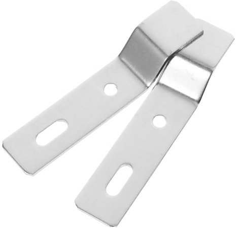 VILLFUL Crochet de Support pour Urinoir en Accessoire de Salle de Bain Fixation Murale pour Urinoir 2 Pièces Polyvalent Installation Facile